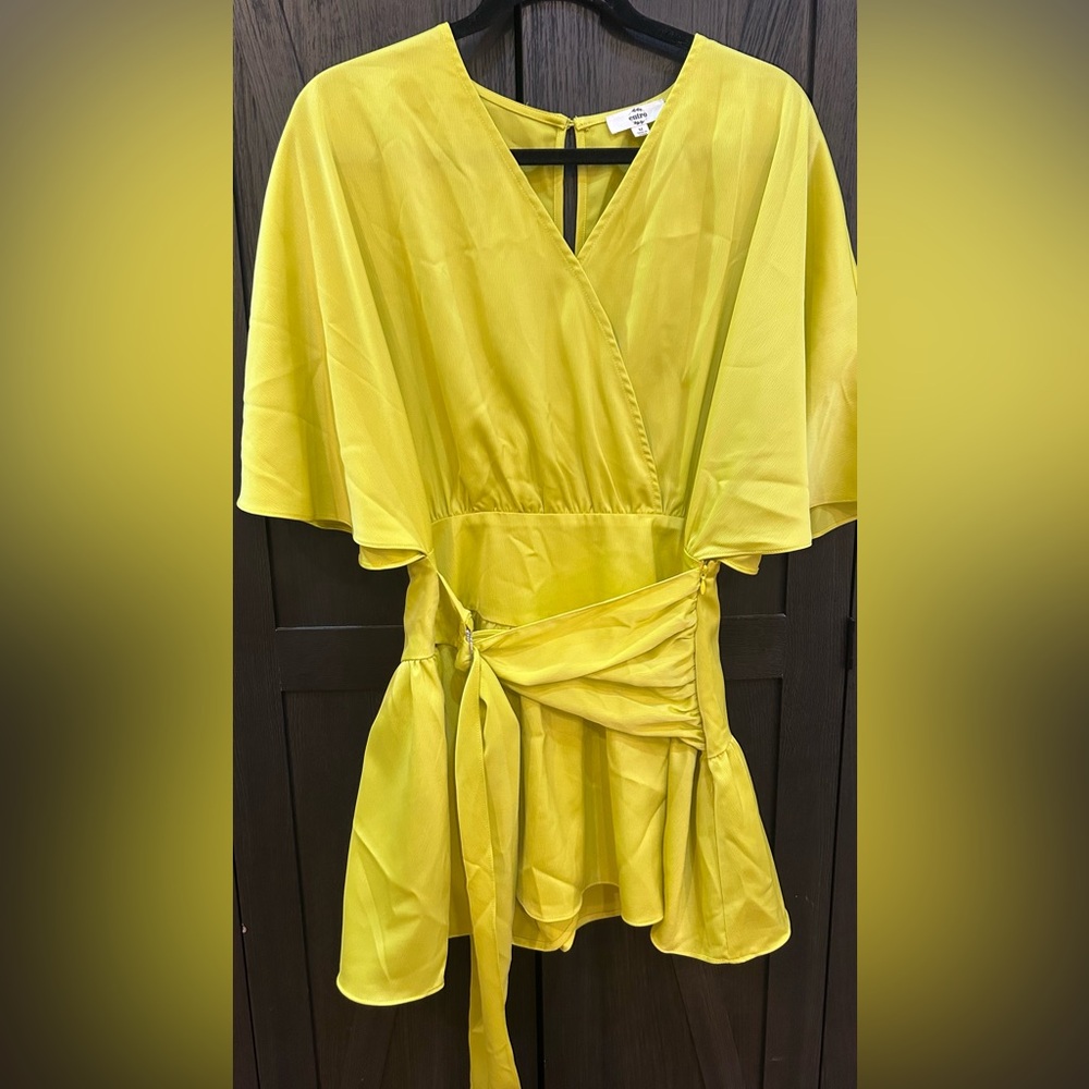 Entro Chartreuse Women’s Romper
